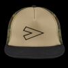 Flat Bill Snapback Trucker Cap Thumbnail