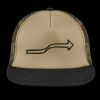 Flat Bill Snapback Trucker Cap Thumbnail