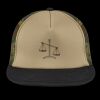 Flat Bill Snapback Trucker Cap Thumbnail