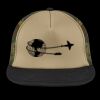 Flat Bill Snapback Trucker Cap Thumbnail