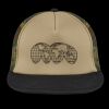 Flat Bill Snapback Trucker Cap Thumbnail