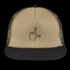 Flat Bill Snapback Trucker Cap Thumbnail