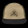 Flat Bill Snapback Trucker Cap Thumbnail