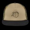 Flat Bill Snapback Trucker Cap Thumbnail