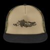 Flat Bill Snapback Trucker Cap Thumbnail