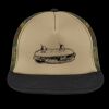 Flat Bill Snapback Trucker Cap Thumbnail