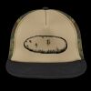 Flat Bill Snapback Trucker Cap Thumbnail