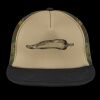 Flat Bill Snapback Trucker Cap Thumbnail