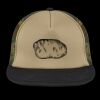 Flat Bill Snapback Trucker Cap Thumbnail