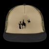Flat Bill Snapback Trucker Cap Thumbnail