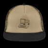 Flat Bill Snapback Trucker Cap Thumbnail