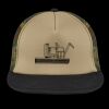 Flat Bill Snapback Trucker Cap Thumbnail