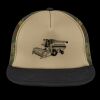Flat Bill Snapback Trucker Cap Thumbnail