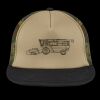 Flat Bill Snapback Trucker Cap Thumbnail