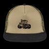 Flat Bill Snapback Trucker Cap Thumbnail