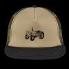 Flat Bill Snapback Trucker Cap Thumbnail