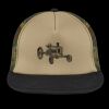 Flat Bill Snapback Trucker Cap Thumbnail