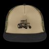 Flat Bill Snapback Trucker Cap Thumbnail