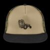 Flat Bill Snapback Trucker Cap Thumbnail