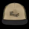 Flat Bill Snapback Trucker Cap Thumbnail