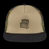 Flat Bill Snapback Trucker Cap Thumbnail