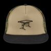Flat Bill Snapback Trucker Cap Thumbnail