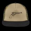 Flat Bill Snapback Trucker Cap Thumbnail
