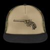 Flat Bill Snapback Trucker Cap Thumbnail