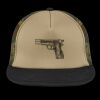 Flat Bill Snapback Trucker Cap Thumbnail
