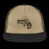 Flat Bill Snapback Trucker Cap Thumbnail