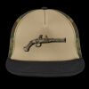 Flat Bill Snapback Trucker Cap Thumbnail