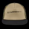 Flat Bill Snapback Trucker Cap Thumbnail