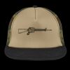 Flat Bill Snapback Trucker Cap Thumbnail