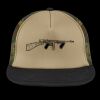 Flat Bill Snapback Trucker Cap Thumbnail