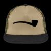Flat Bill Snapback Trucker Cap Thumbnail