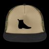 Flat Bill Snapback Trucker Cap Thumbnail
