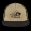 Flat Bill Snapback Trucker Cap Thumbnail
