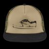 Flat Bill Snapback Trucker Cap Thumbnail
