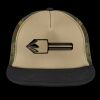 Flat Bill Snapback Trucker Cap Thumbnail