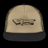 Flat Bill Snapback Trucker Cap Thumbnail