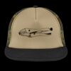 Flat Bill Snapback Trucker Cap Thumbnail