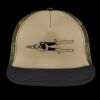 Flat Bill Snapback Trucker Cap Thumbnail