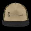 Flat Bill Snapback Trucker Cap Thumbnail