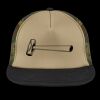 Flat Bill Snapback Trucker Cap Thumbnail