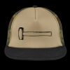 Flat Bill Snapback Trucker Cap Thumbnail