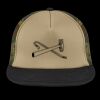 Flat Bill Snapback Trucker Cap Thumbnail