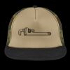 Flat Bill Snapback Trucker Cap Thumbnail