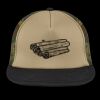 Flat Bill Snapback Trucker Cap Thumbnail