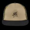 Flat Bill Snapback Trucker Cap Thumbnail