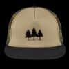 Flat Bill Snapback Trucker Cap Thumbnail